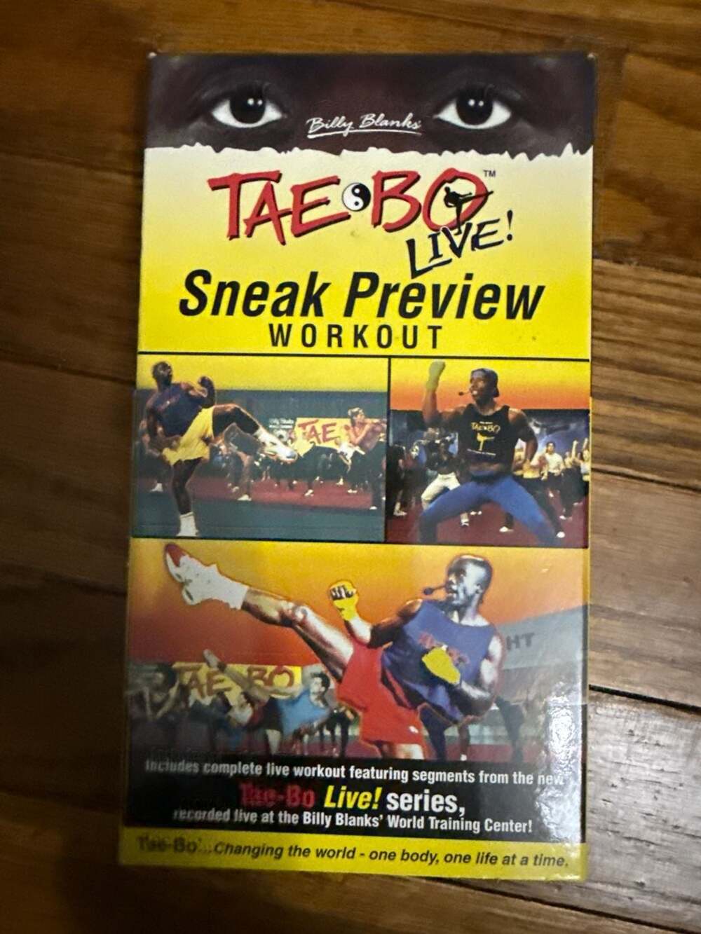 Billy Blanks Tae Bo Live! Sneak Preview Workout VHS (1999)